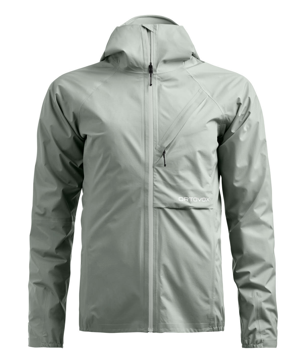 Ortovox TRACE 2.5L JACKET W Damen Hardshelljacke Wanderjacke green sage