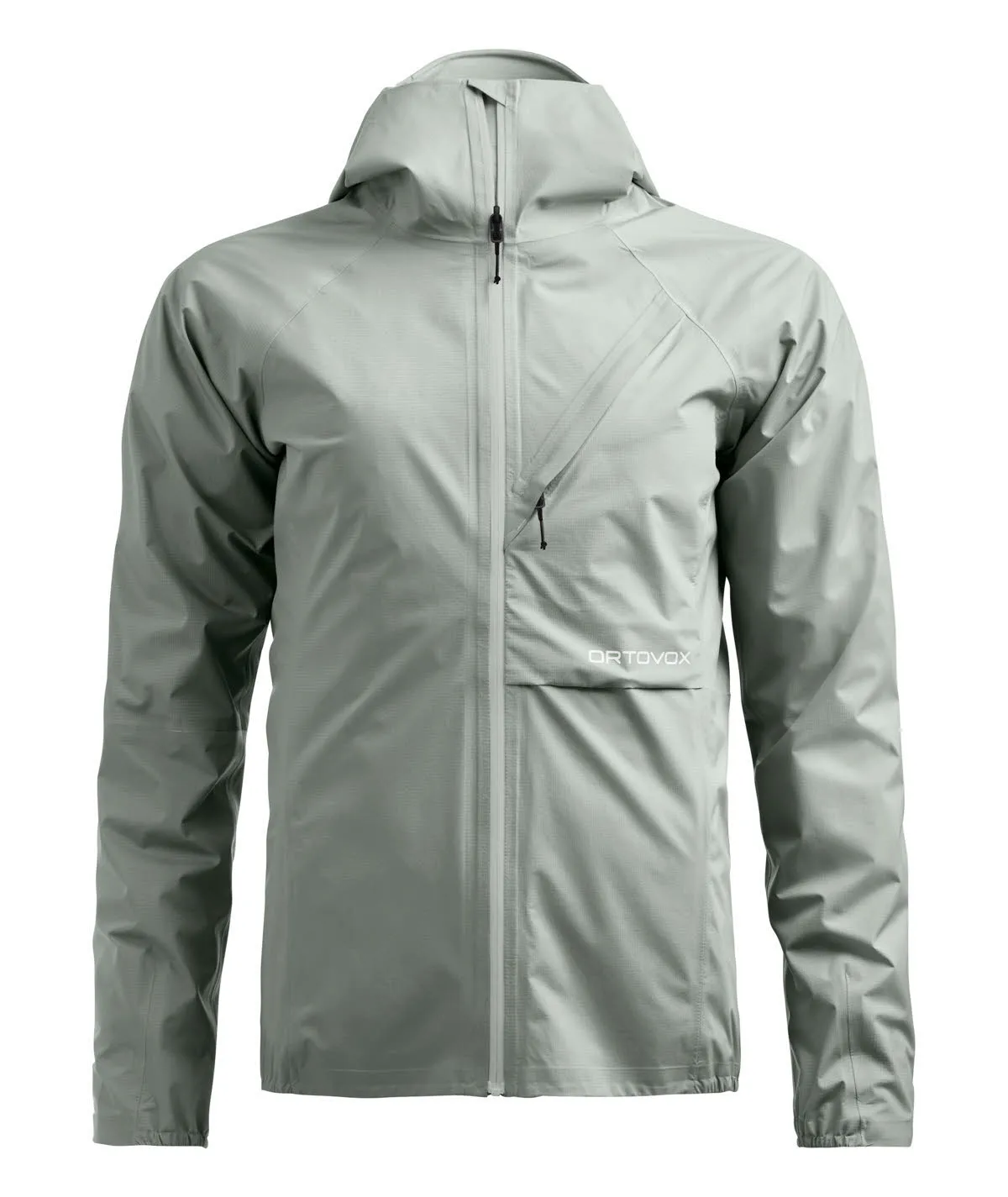 Ortovox TRACE 2.5L JACKET W Damen Hardshelljacke Wanderjacke green sage