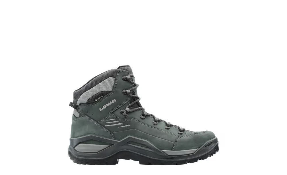 LOWA RENEGADE EVO GTX MID Herren Wanderschuhe Trekkingschuhe Mid grau/grau
