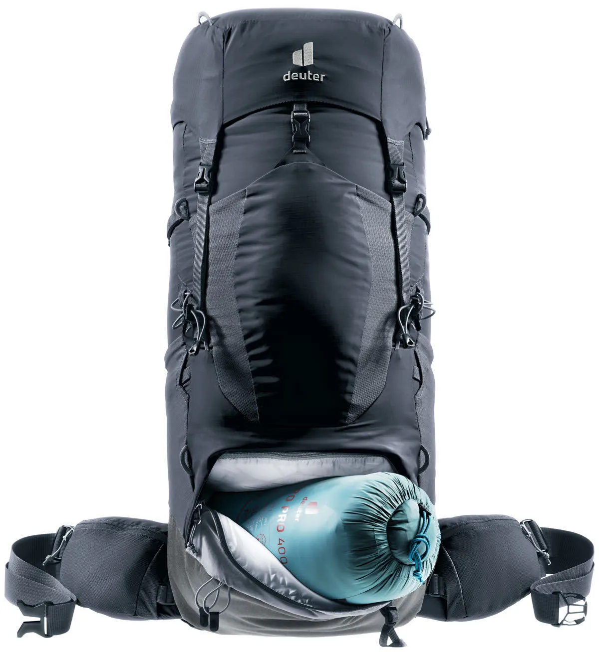 Deuter Aircontact Lite 45 + 10 SL Trekkingrucksack Damen black-graphite
