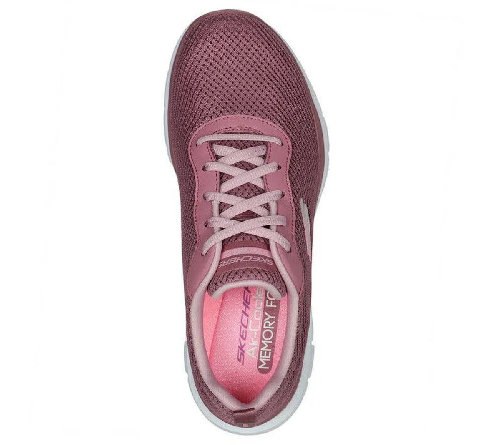 Skechers Flex Appeal 4.0 Brilliant View Sneaker Freizeitschuh Damen rot NEU