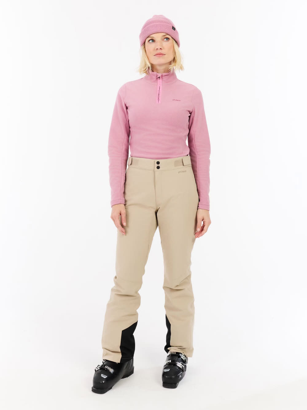 Protest PRTVoleta snowpants Damen Skihose Schneehose bamboo beige