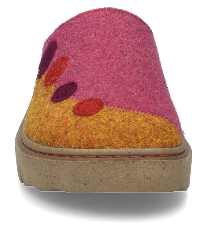 Josef Seibel Carmaux 04 Damen Hausschuhe Pantoffeln orange/multi