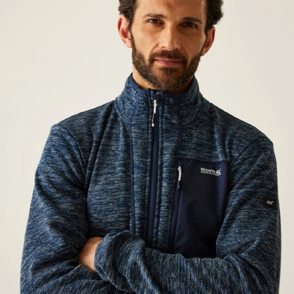 REGATTA Baslinn Fleecejacke Herren blau