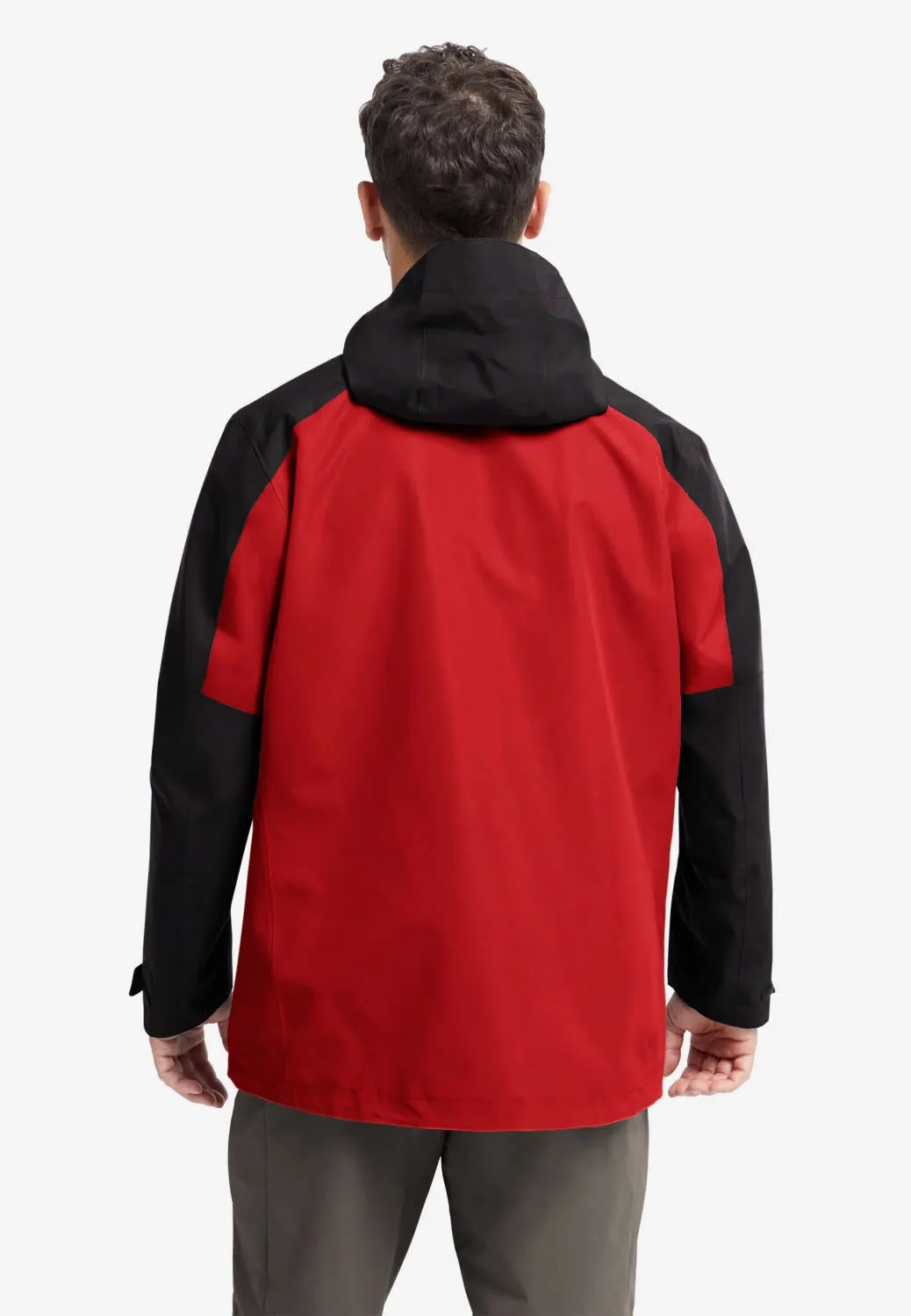 Jack Wolfskin Wildbound 2L LT Männer Regenjacke Windjacke rot
