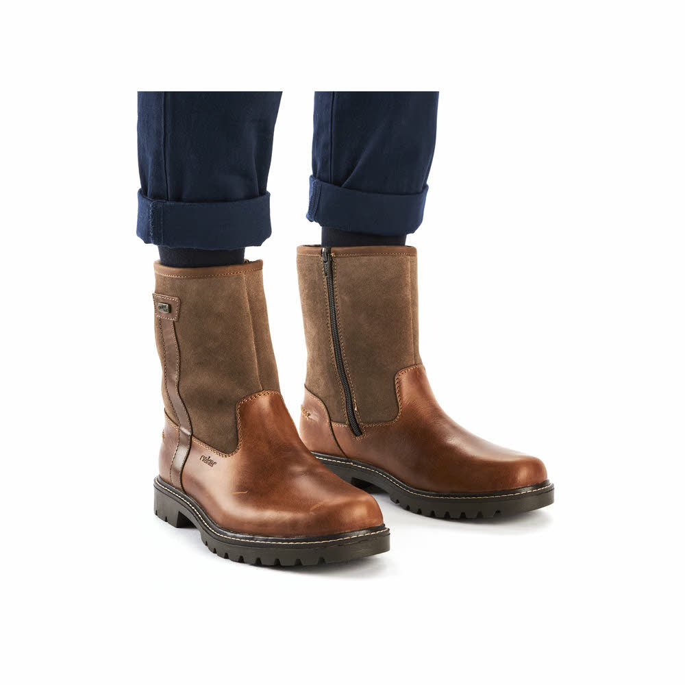 Rieker Herren Kurzstiefel braun