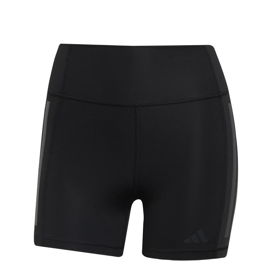 adidas Optime 3-Streifen kurze Leggings Damen Sportshorts schwarz