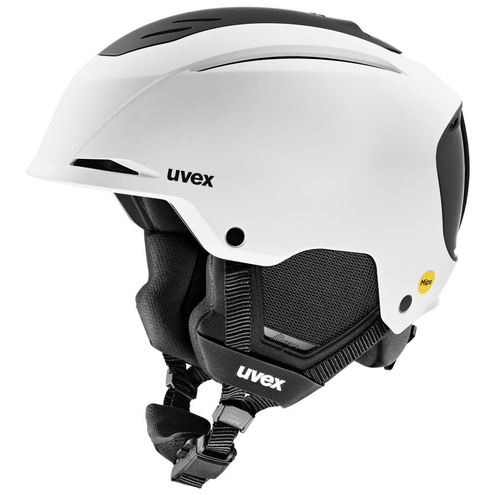 Uvex Resolution Unisex Skihelm Snowboardhelm white matt/black