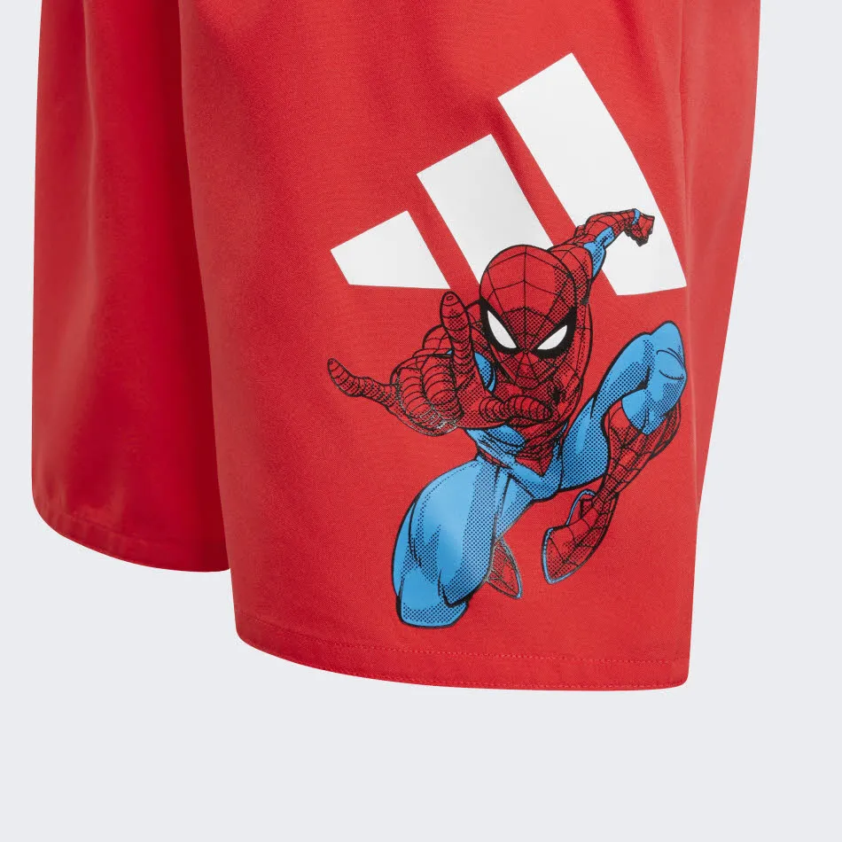 adidas ADIDAS X MARVEL SPIDER-MAN 5-INCH Kinder Badeshorts rot