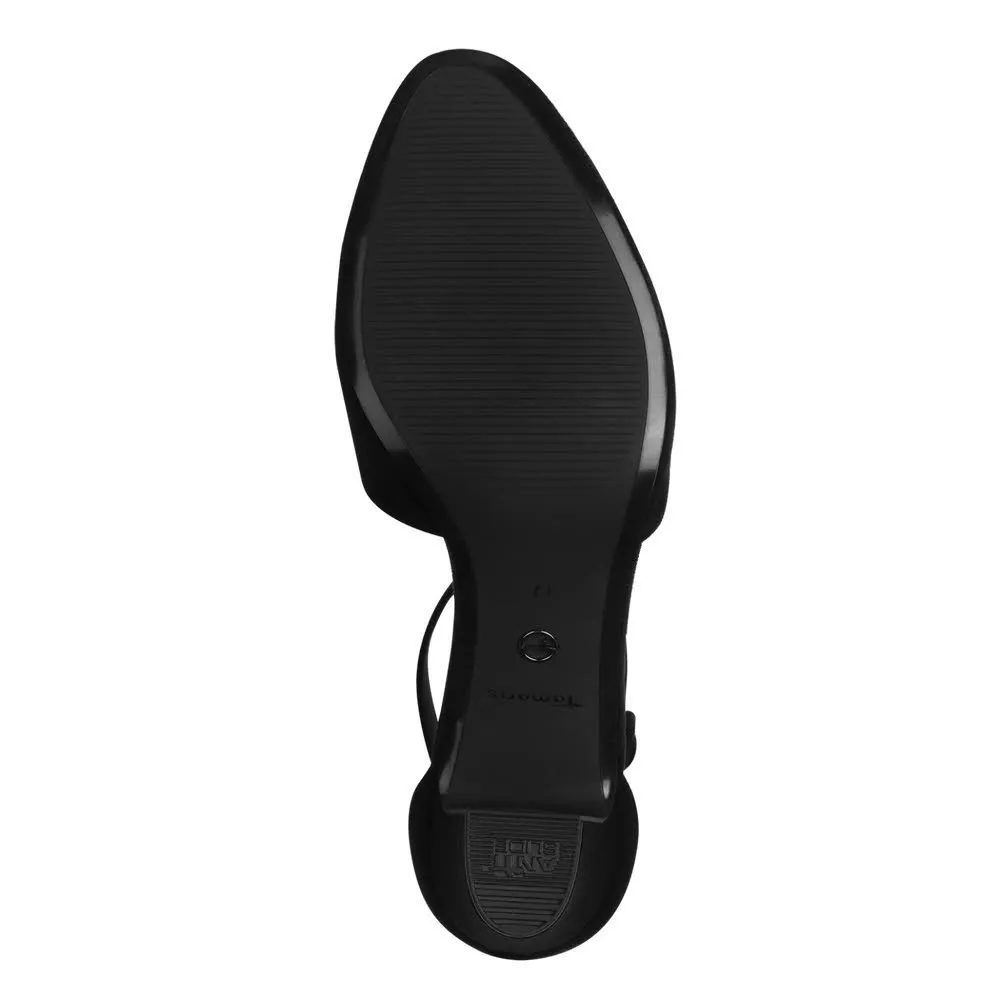 Tamaris Damen Pumps Absatzschuhe Riemchenpumps schwarz