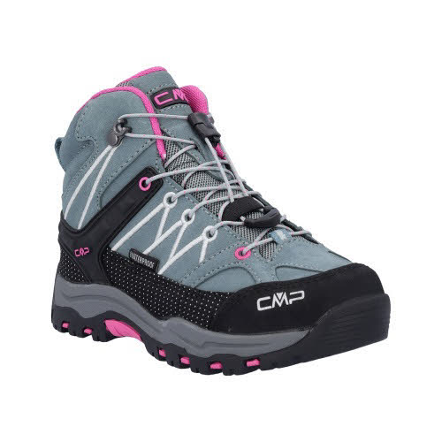 CMP KIDS RIGEL MID TREKKING SHOE WP Mädchen Wanderschuhe High grau NEU