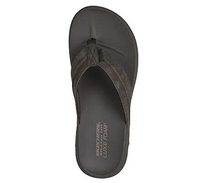 skechers Relaxed Fit: Patino - Marlee Herren Sandale Flip Flop braun