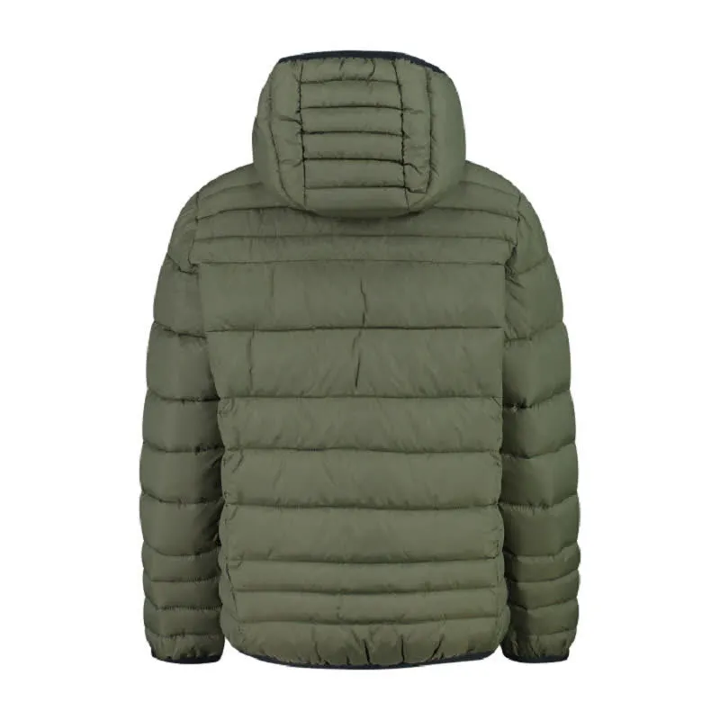 CMP JACKET FIX HOOD Jungen Daunenjacke Outdoorjacke olive