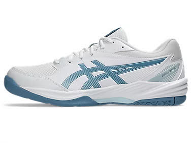 Asics GEL-TASK 4 Herren Hallenschuhe Sportschuhe weiß/blau