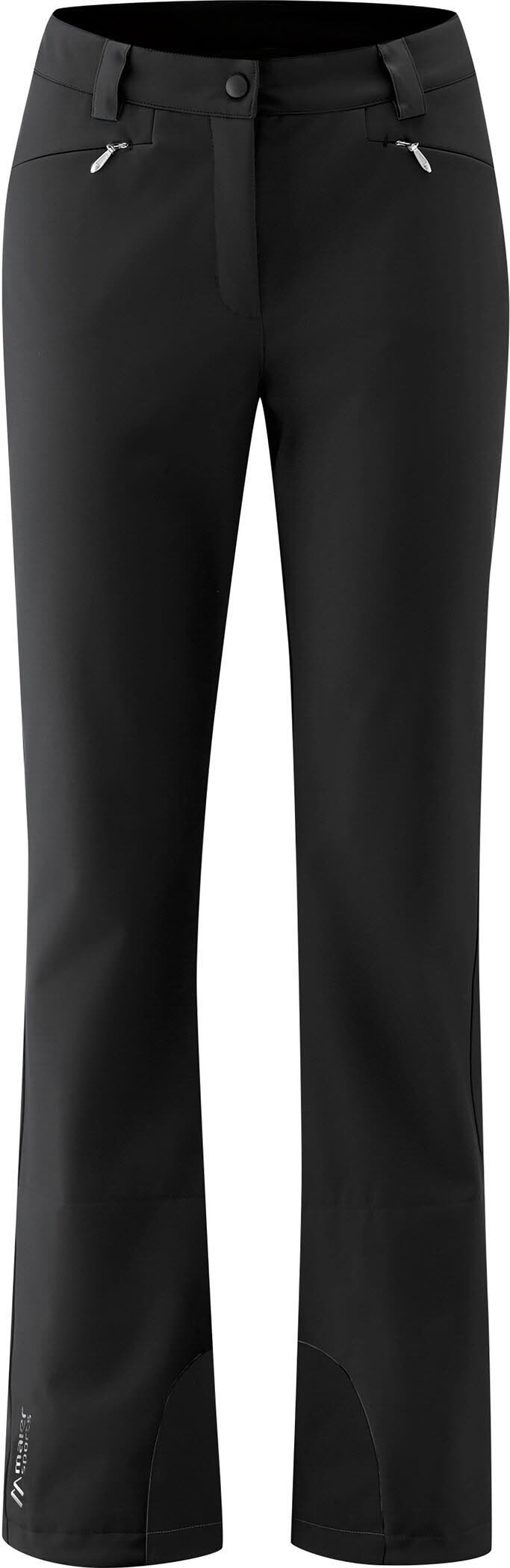 Maier Sports Mary Damen Softshellhose Skihose Schneehose schwarz