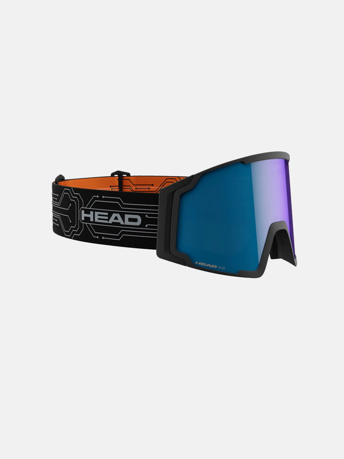 Head Neves Sunscreen Control Goggles Unisex Skibrille Snowboardbrille schwarz