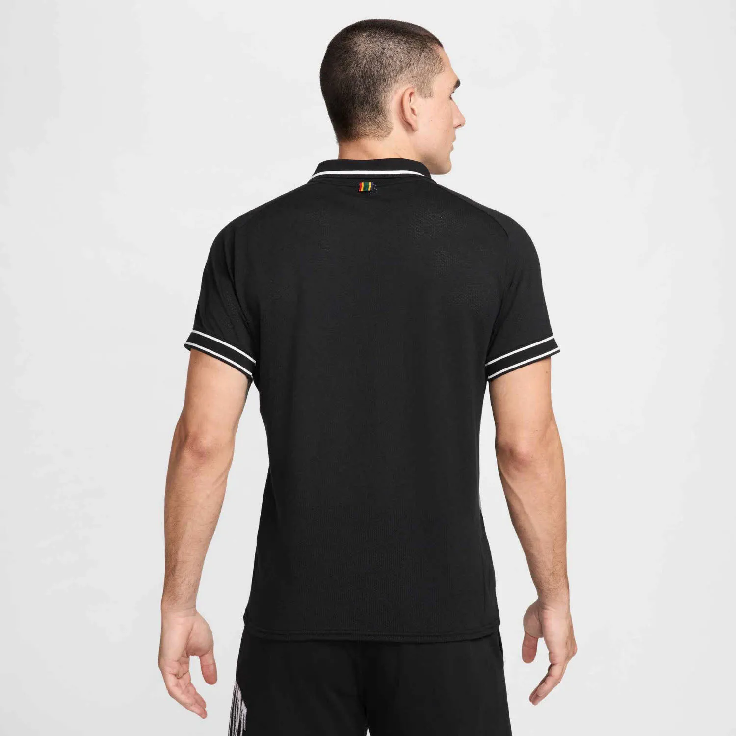 NikeCourt Heritage Men"s Herren Tennisshirt Poloshirt schwarz