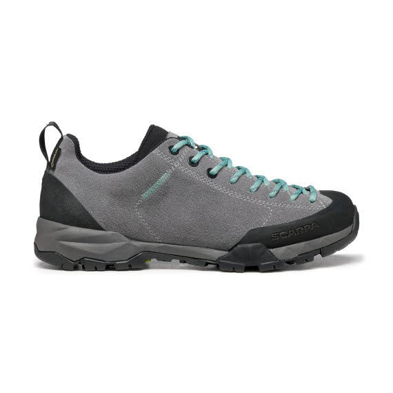 SCARPA Trekkingschuhe Low Da Mojito Trail GTX Wmn Wanderschuh wasserdicht Damen grau