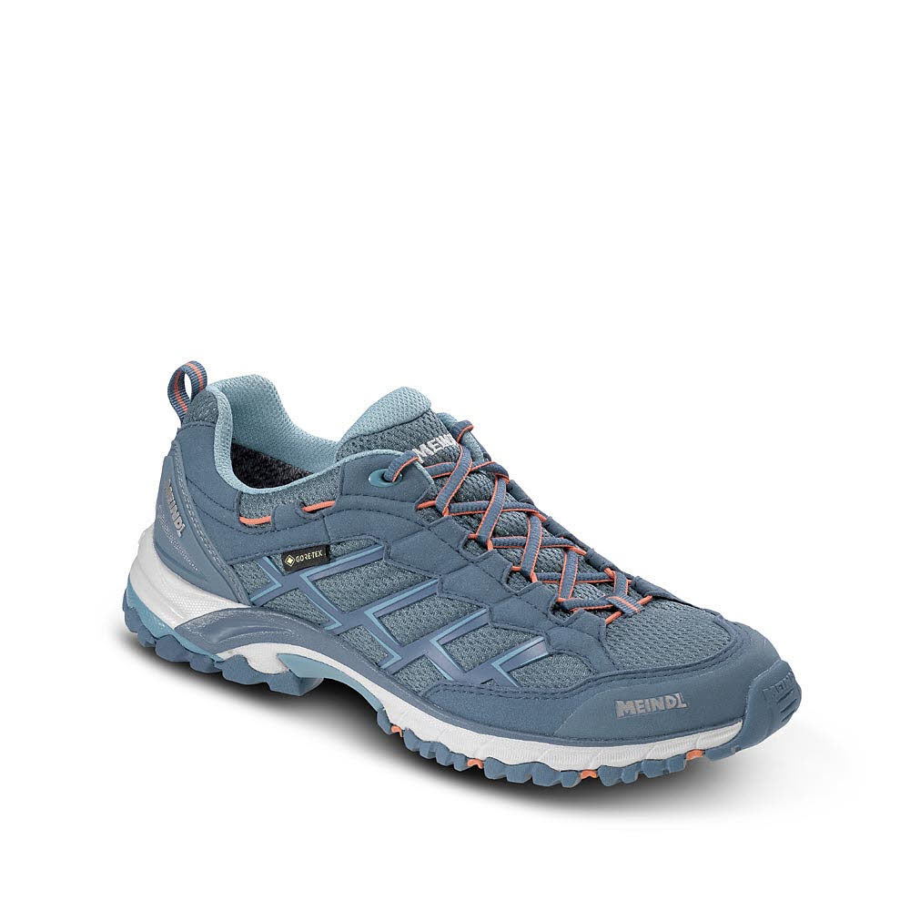 MEINDL Trekkingschuhe Low Caribe Lady GTX Damen blau-grün