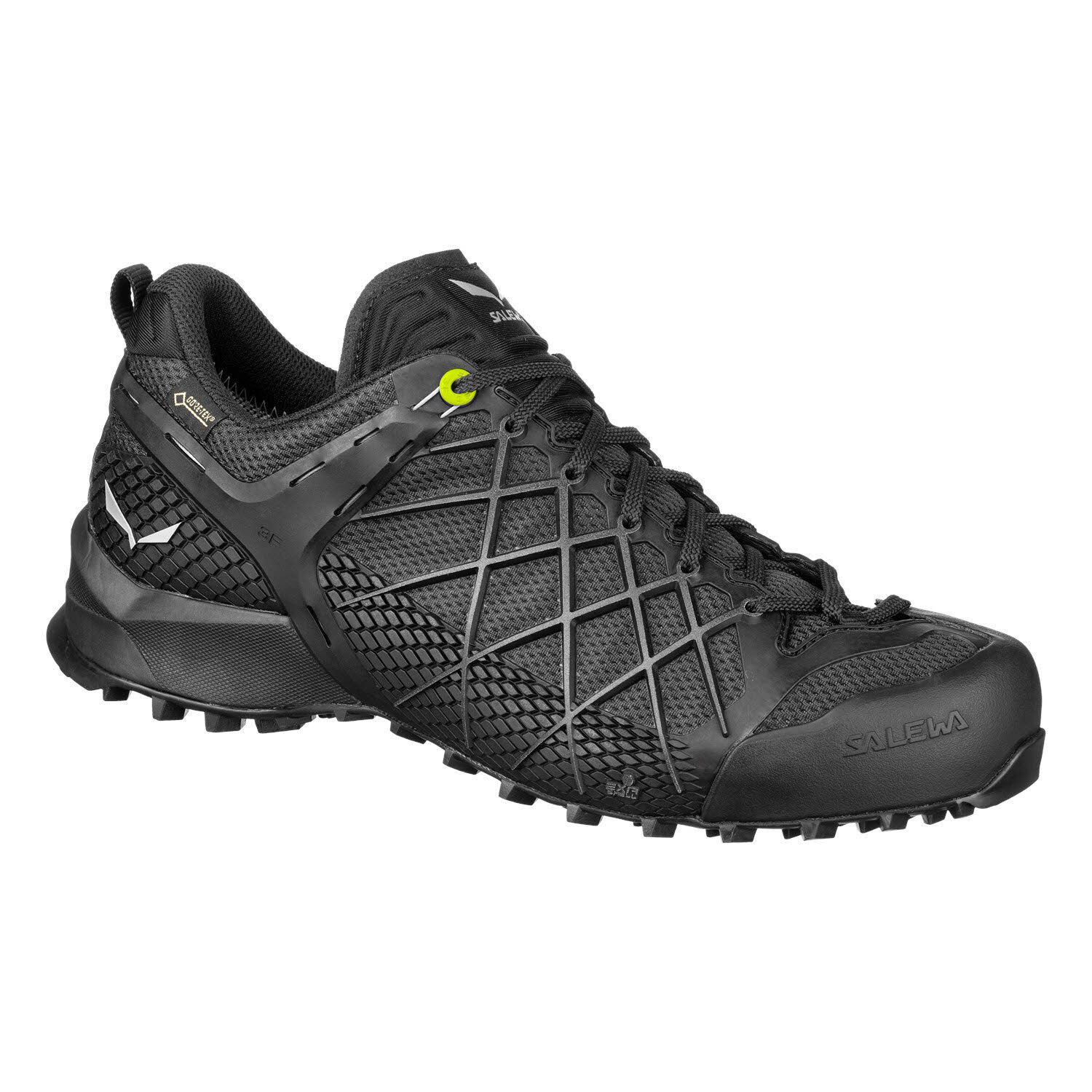 Salewa WILDFIRE GTX Herren Trekkingschuh Freizeit Sport Black Out / Silver NEU