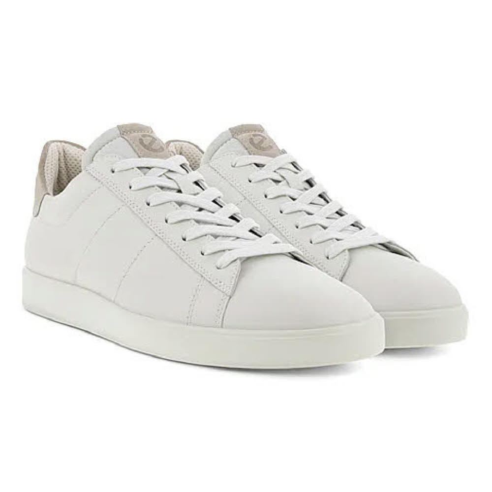 ECCO Street Lite Herren Sneaker Freizeitschuhe modisch weiß