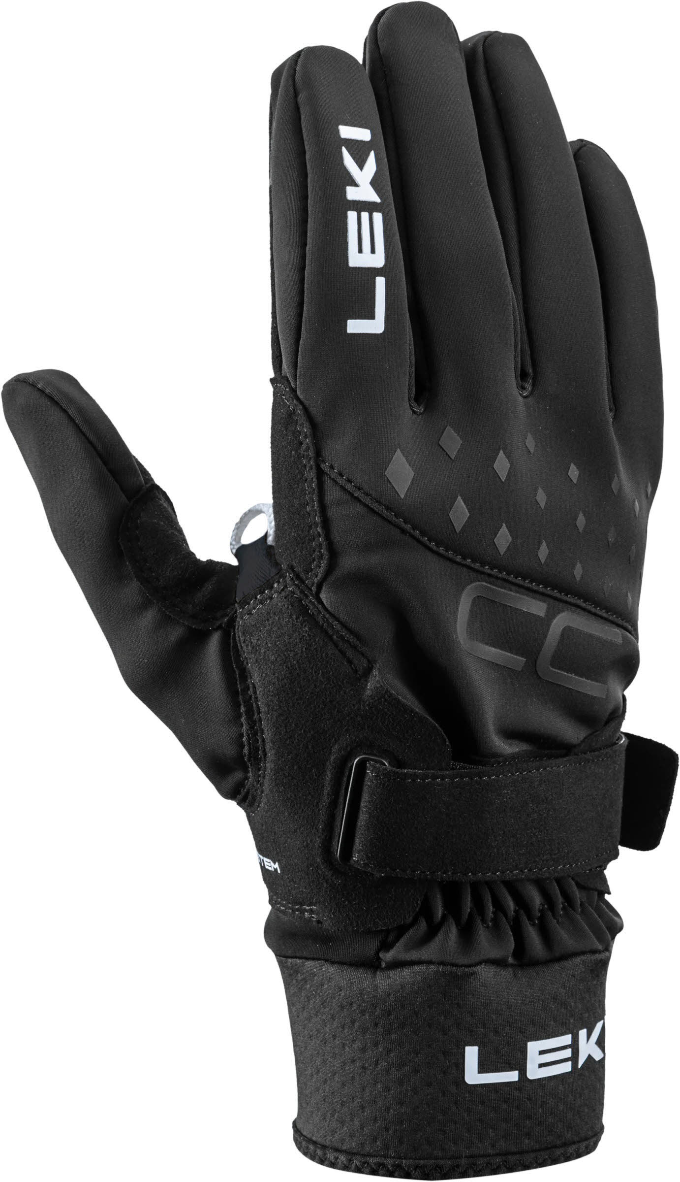 LEKI CC Shark Handschuhe Langlauf Shark System Herren schwarz NEU