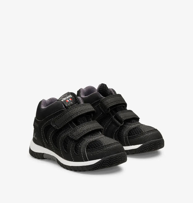 Viking Cascade Mid III GTX Sneaker Klettverschluss Kinder schwarz
