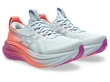 ASICS GEL-NIMBUS 28 Damen Laufschuhe Joggingschuhe sky/digital sakura