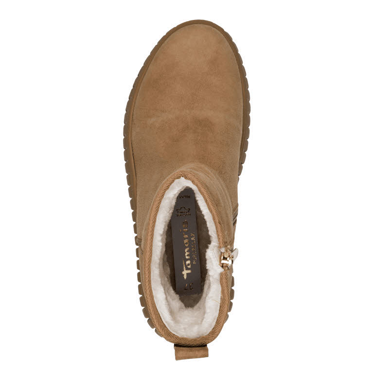 Tamaris Damen Modestiefel Stiefeletten camel