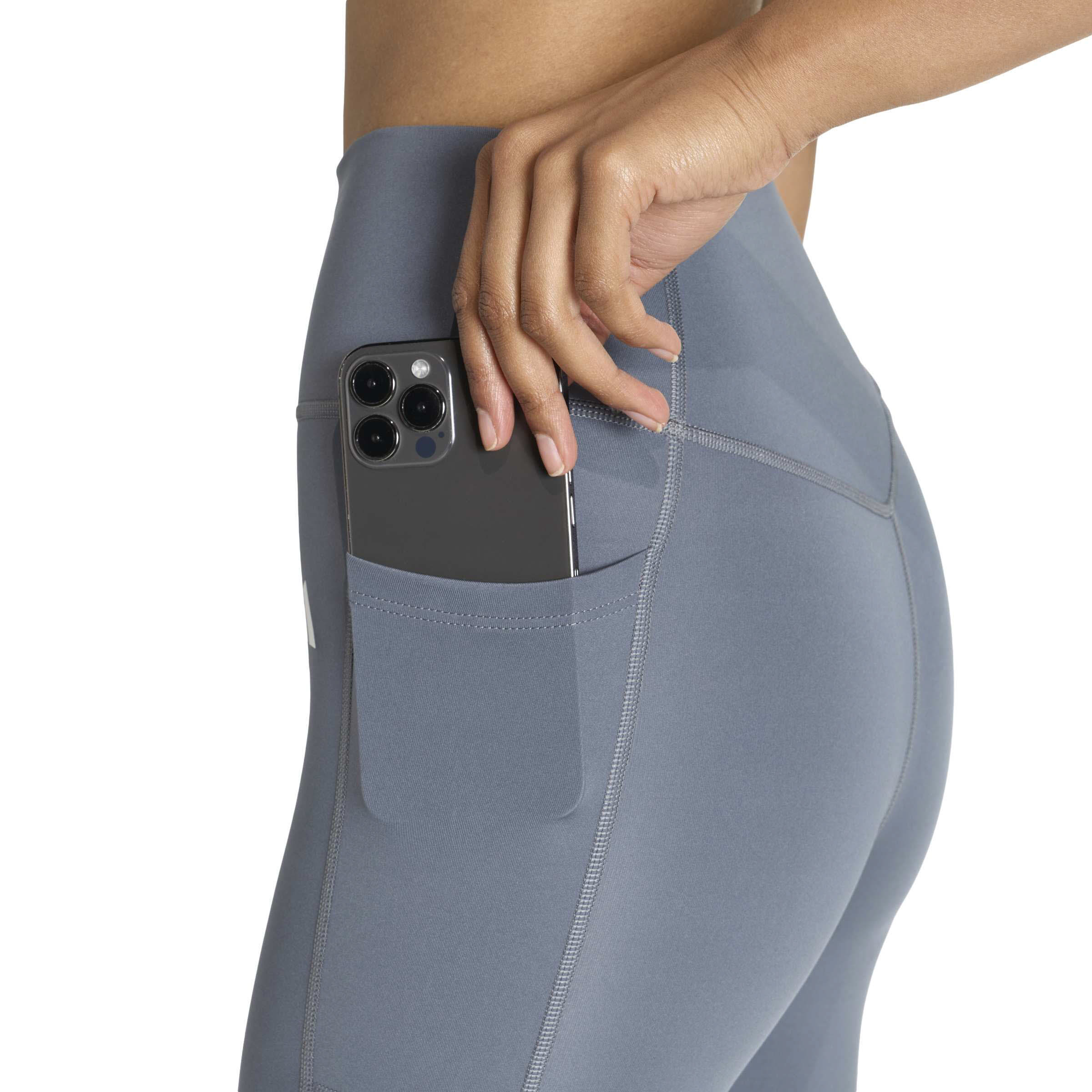 adidas Optime Essentials 7/8-Leggings Damen grau