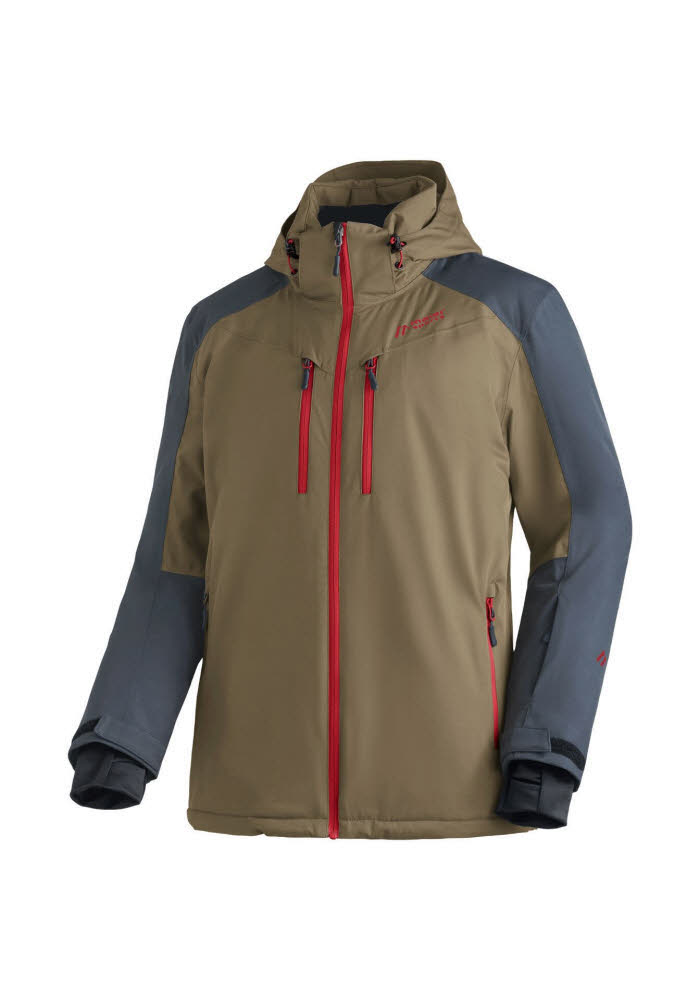 Maier Sports JOEY Herren Skijacke Winterjacke fawn