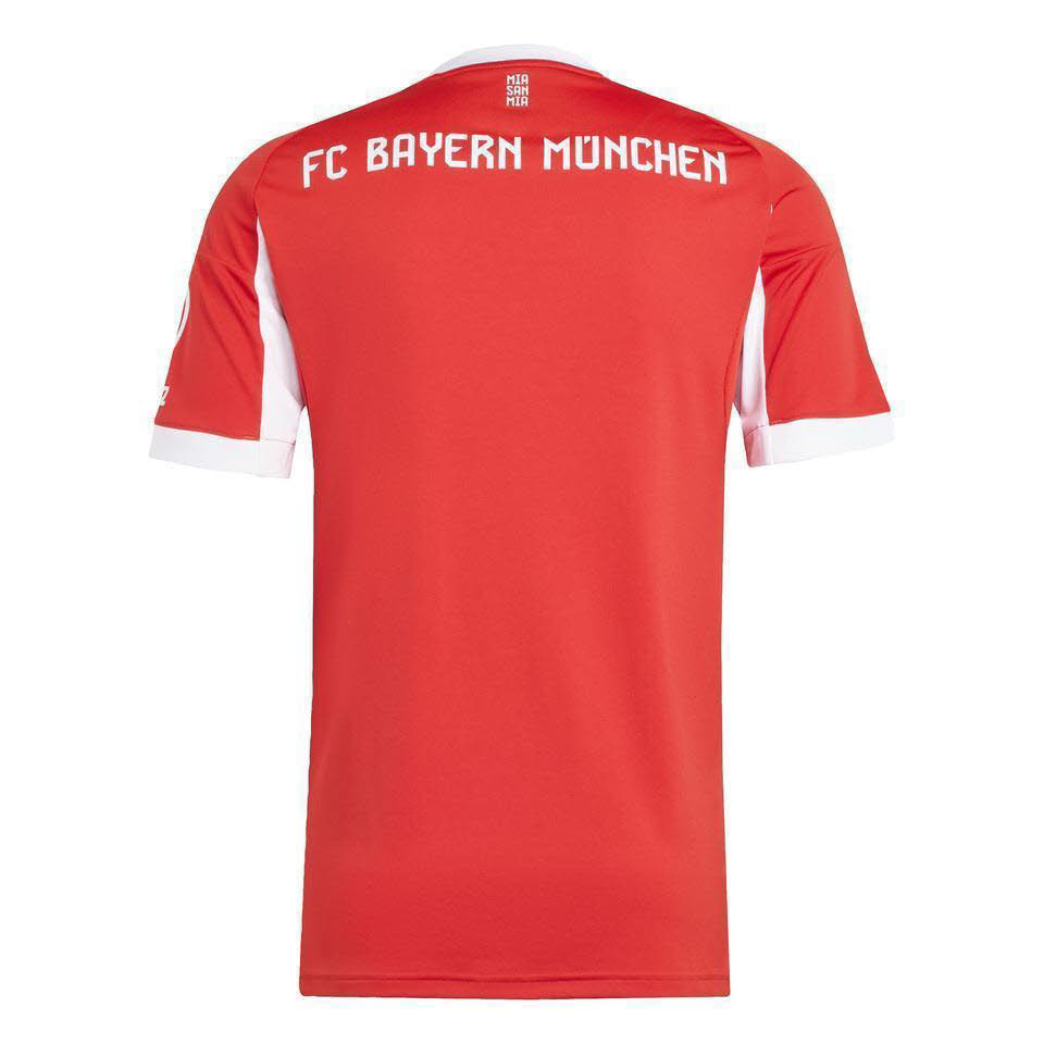 adidas FC Bayern München 25/26 Heimtrikot Herren Fußballtrikot rot/weiß