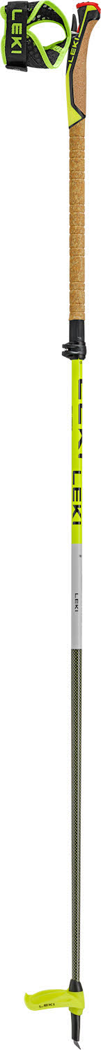 Leki Mezza Vario TR Unisex Skitouren Stöcke verstellbar Vario grau/gelb