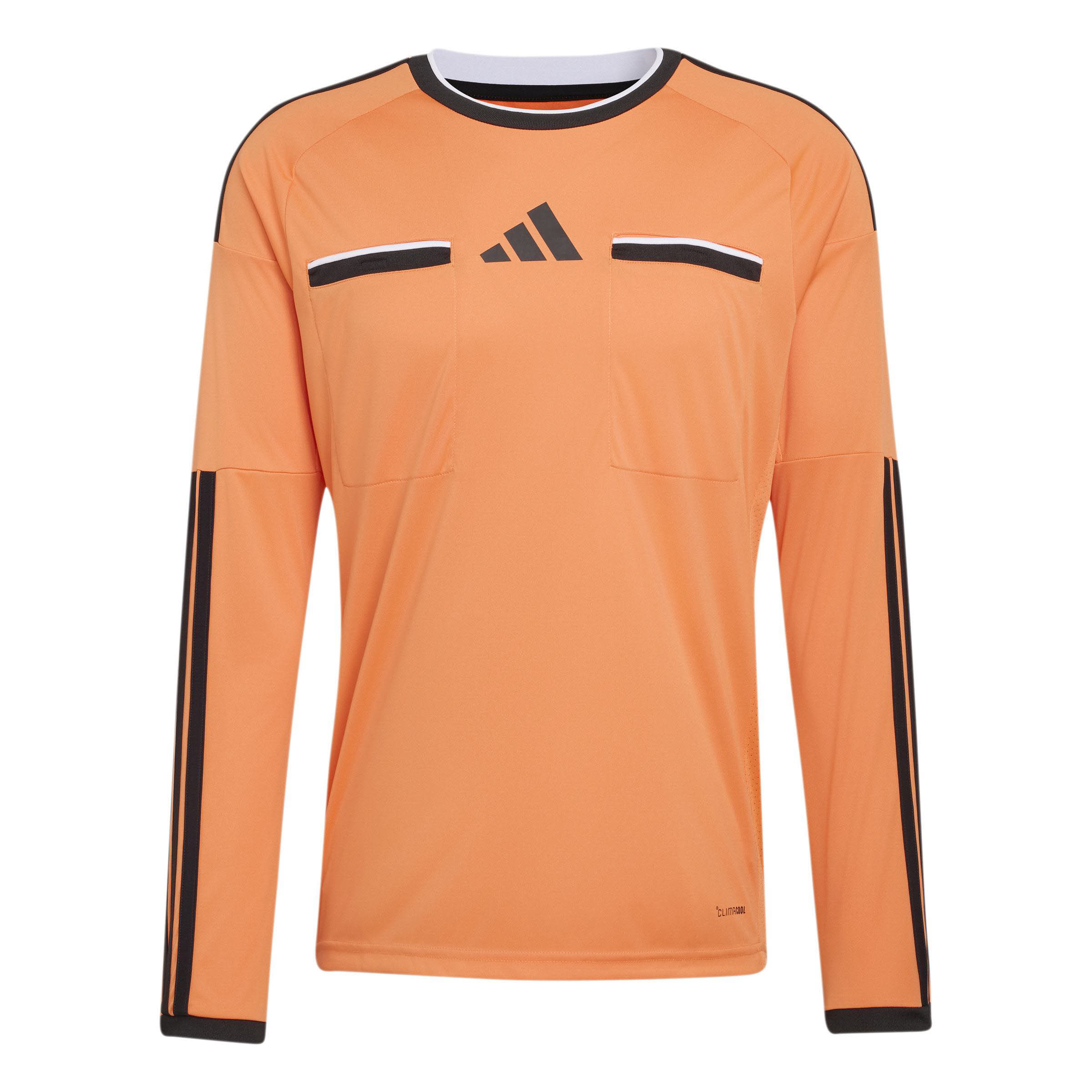 adidas Referee 26 Langarm Jersey Herren Schiedsrichtertrikot trace orange/black