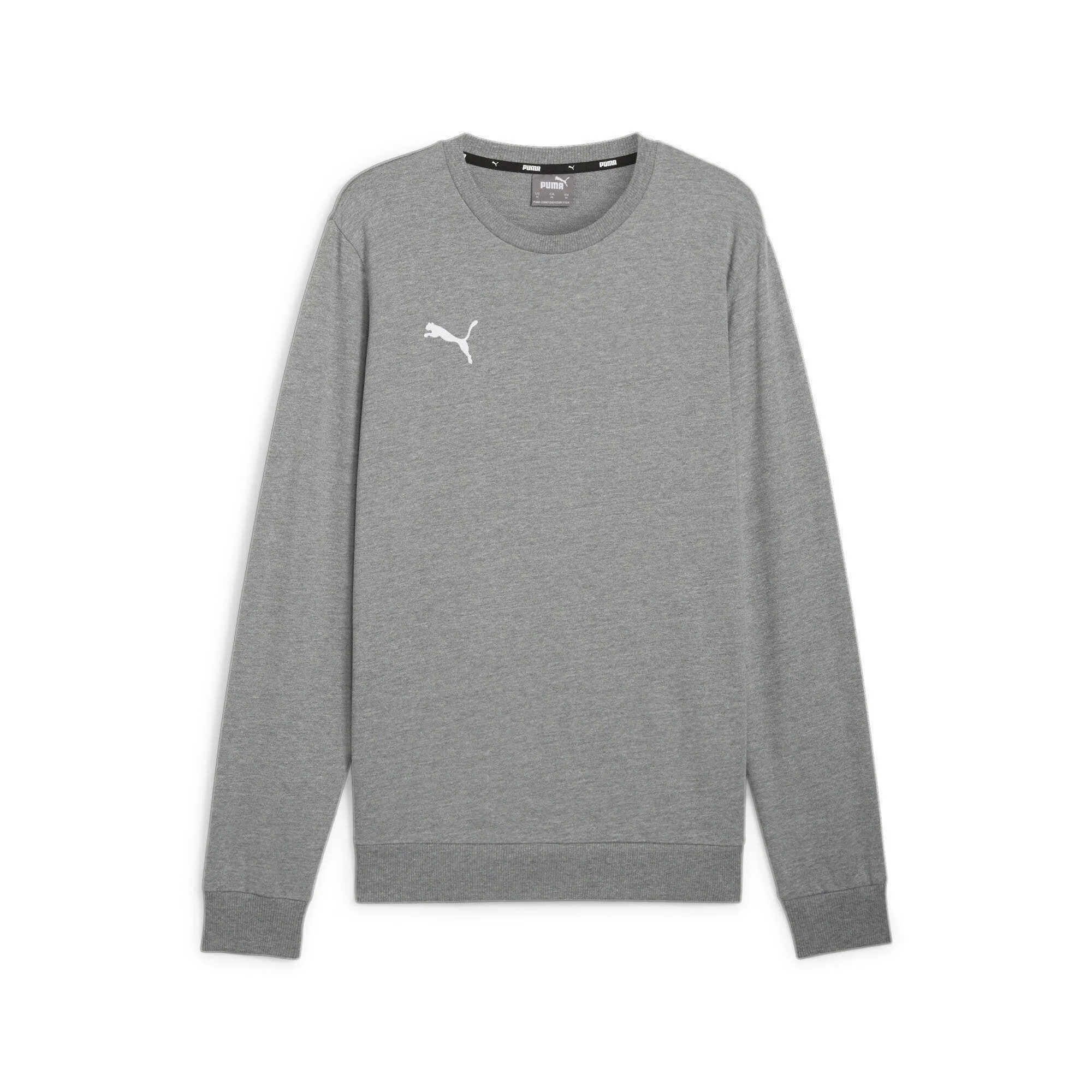 Puma teamGOAL Casuals Crew Neck Sweat Pullover Herren grau