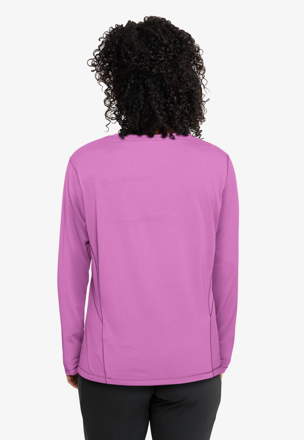 Jack Wolfskin PRELIGHT SUNCOOL LS Damen Sweatshirt mit UV-Schutz pink