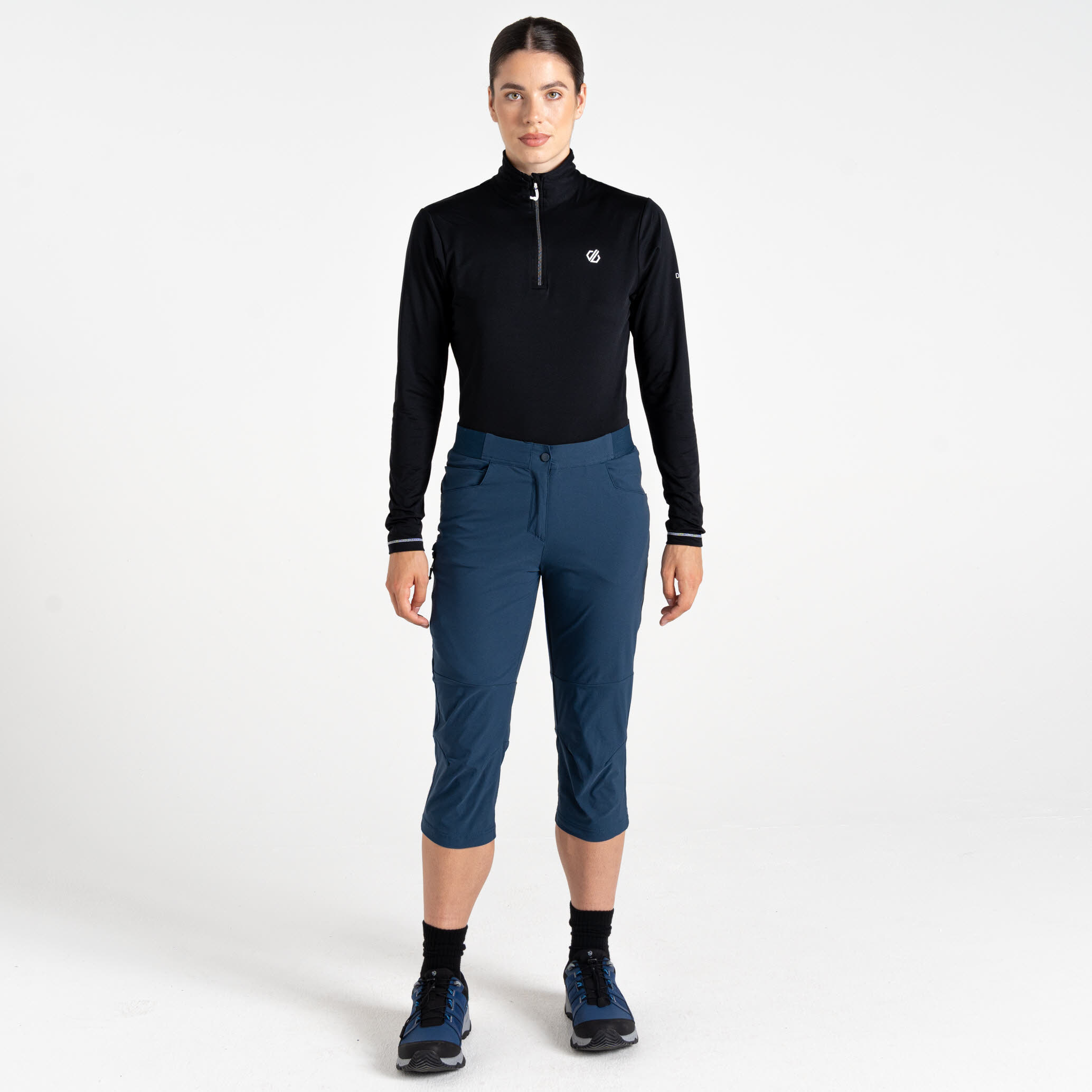 DARE 2B Damen Melodic III 3/4-Shorts Wanderhose dunkelblau