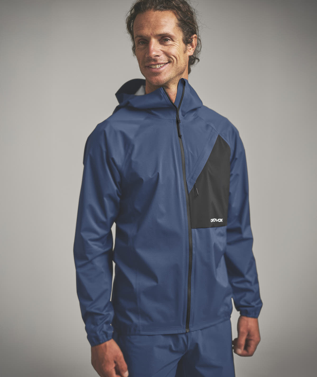 Ortovox TRACE 2.5L JACKET M Herren Hardshelljacke Wanderjacke blue nunatak