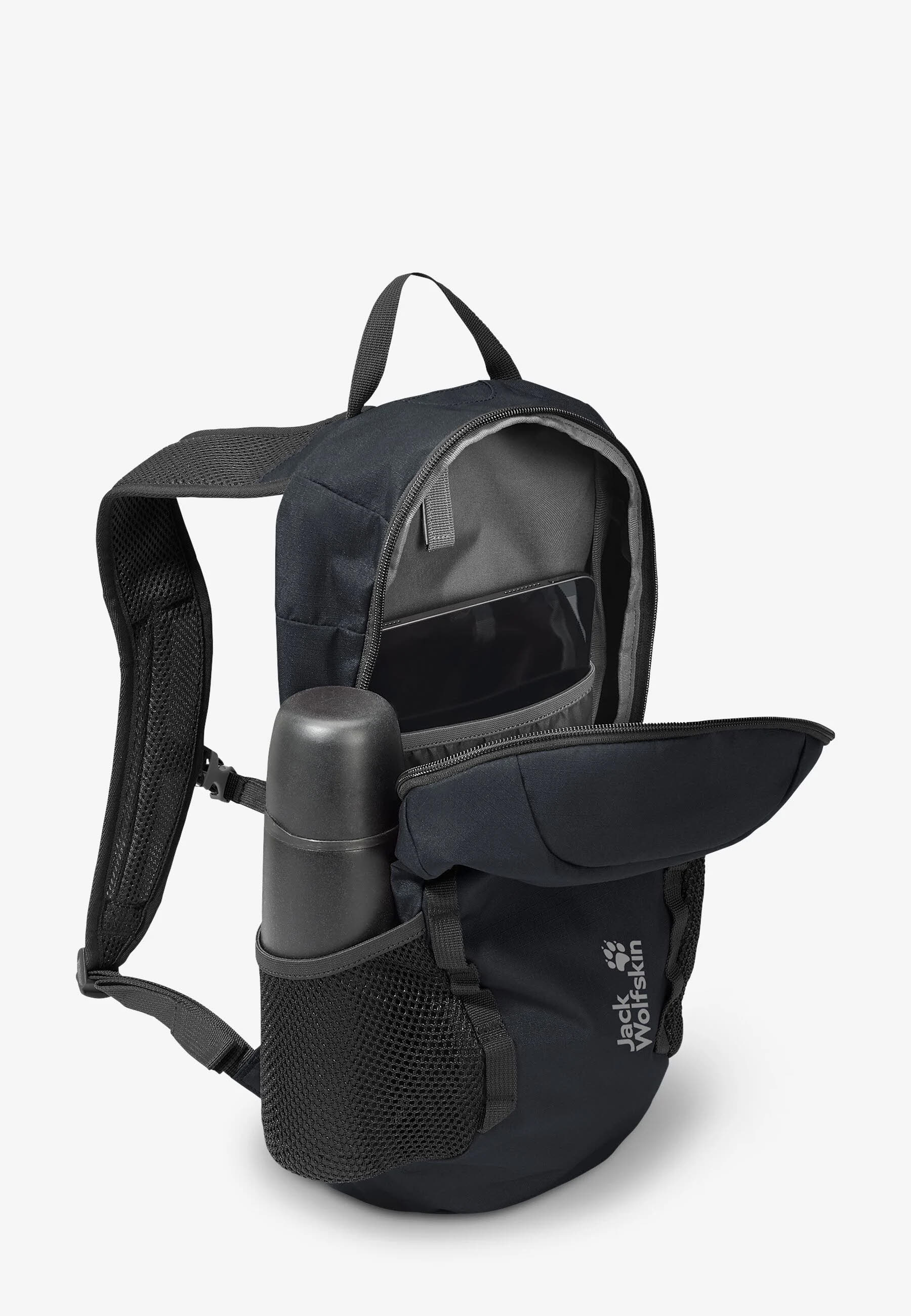Jack Wolfskin VELOCITY LITE 10 Unisex Fahrradrucksack Tagesrucksack schwarz