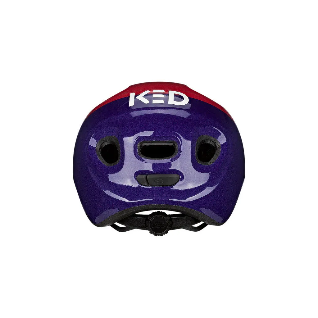 KED MEGGY SPARK Kinder Radhelm Fahrradhelm monster mood purple blue glossy