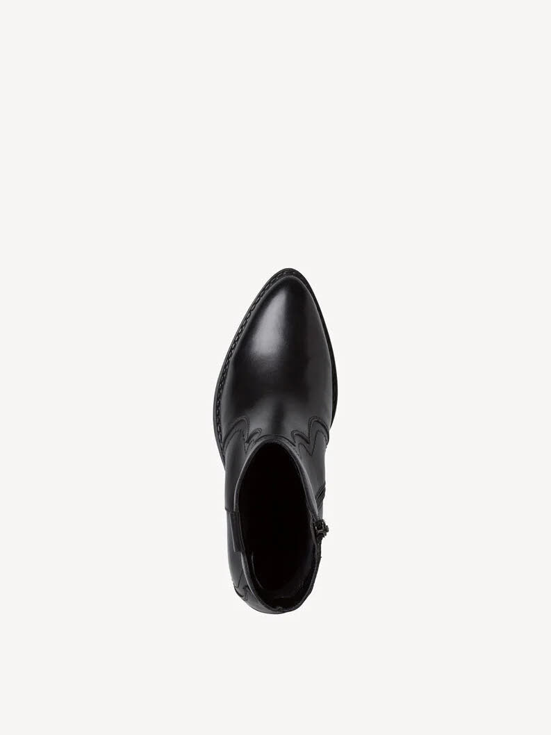 Tamaris Damen Stiefelette Slipper schwarz