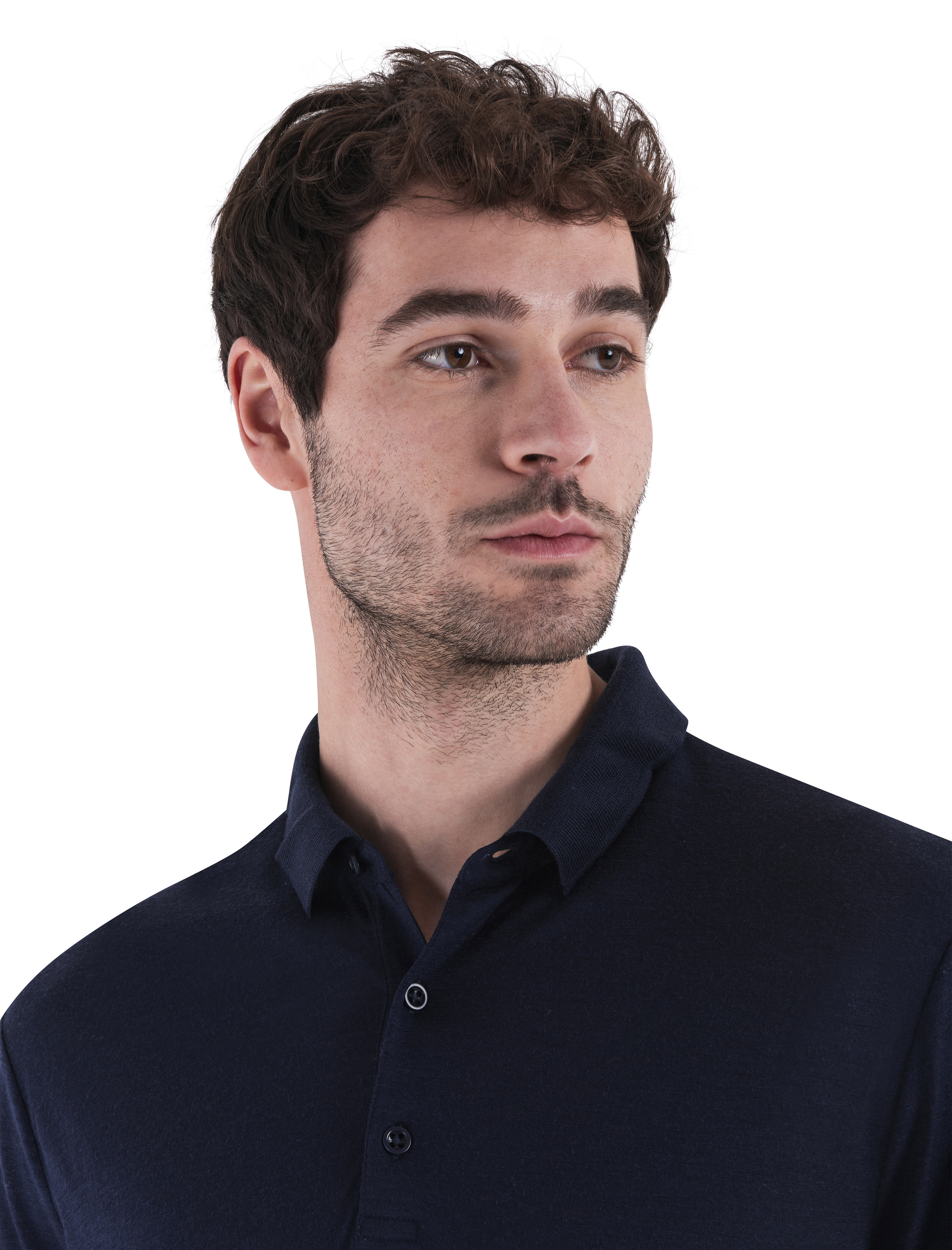 Icebreaker Merino 150 Tech Lite Polo Herren dunkelblau