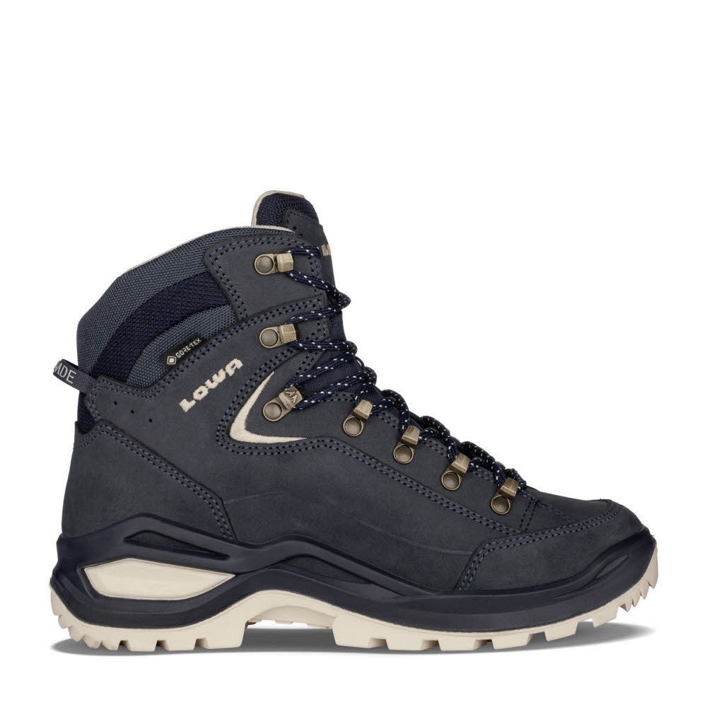 Lowa RENEGADE EVO GTX MID Ws Damen Wanderschuhe Trekkingschuhe Mid schieferblau/dune