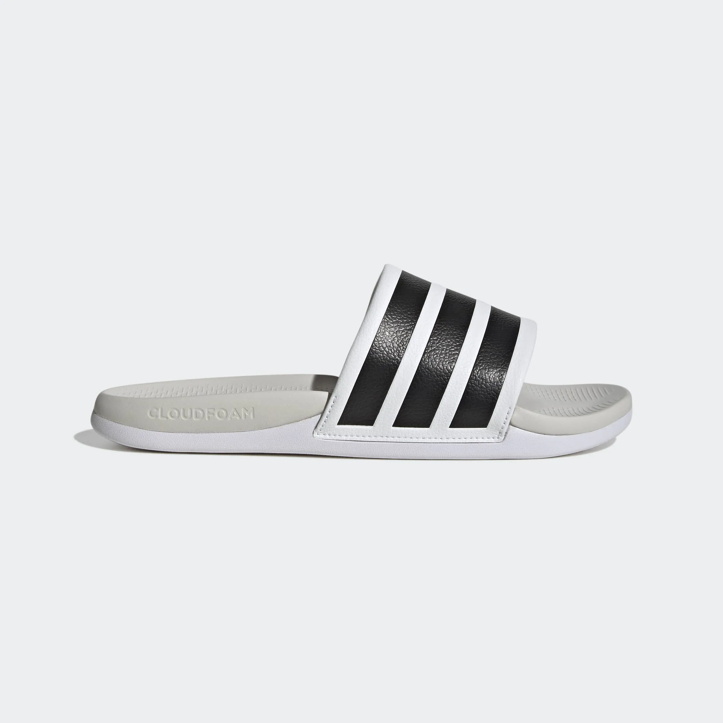adidas ADILETTE COMFORT 2.0 Unisex Badelatschen weiß/schwarz