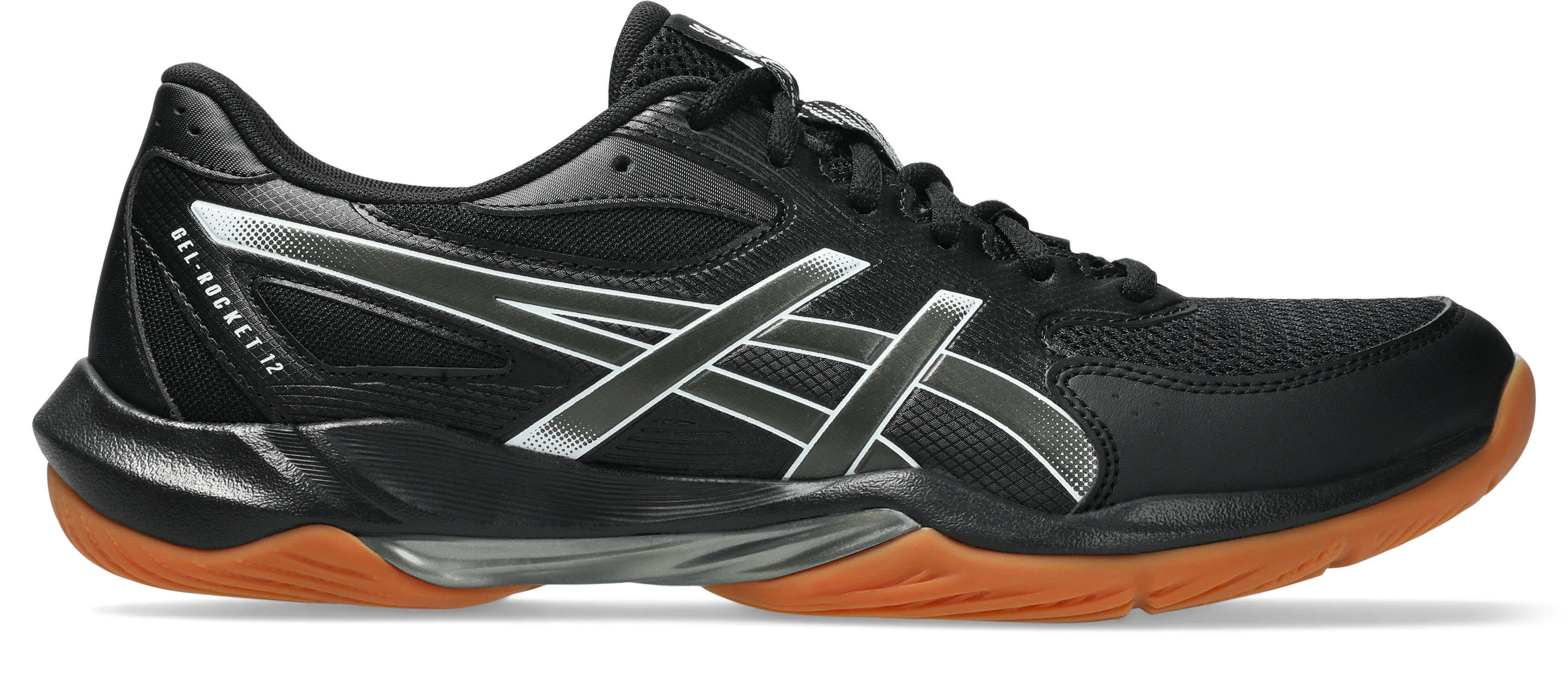 Asics GEL-ROCKET 12 Herren Sportschuhe Hallenschuhe black/gunmetal