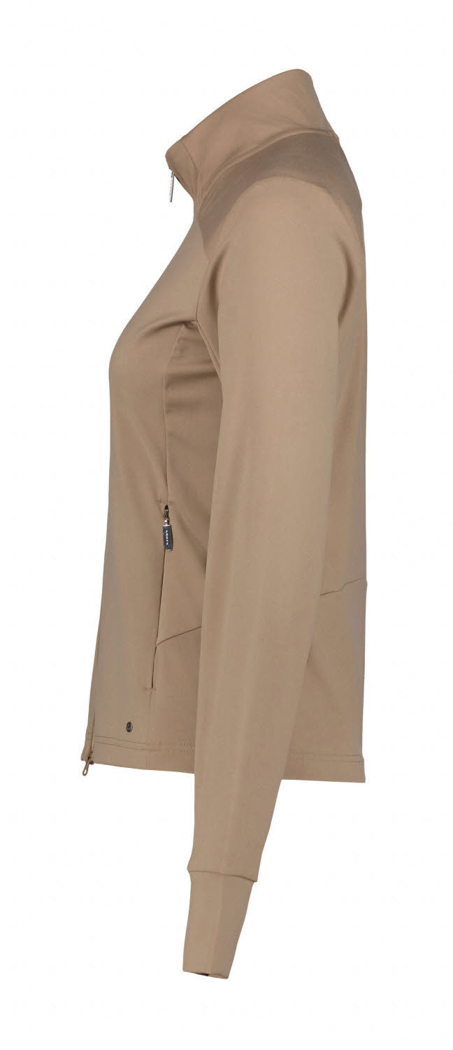 Luhta Eijala Damen Jacke Langarm Zip-Jacke beige