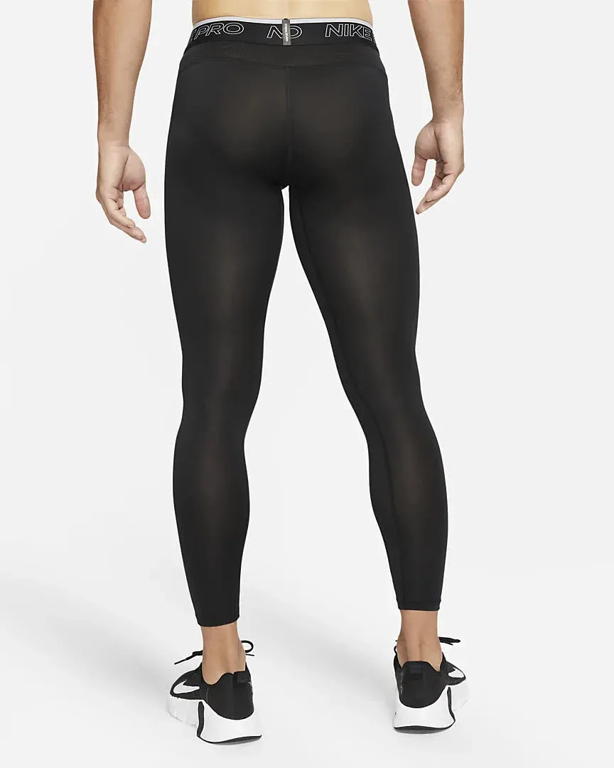 NIKE PRO DRI-FIT MEN'S TIGHTS Herren Trainingstights Lauftights schwarz NEU