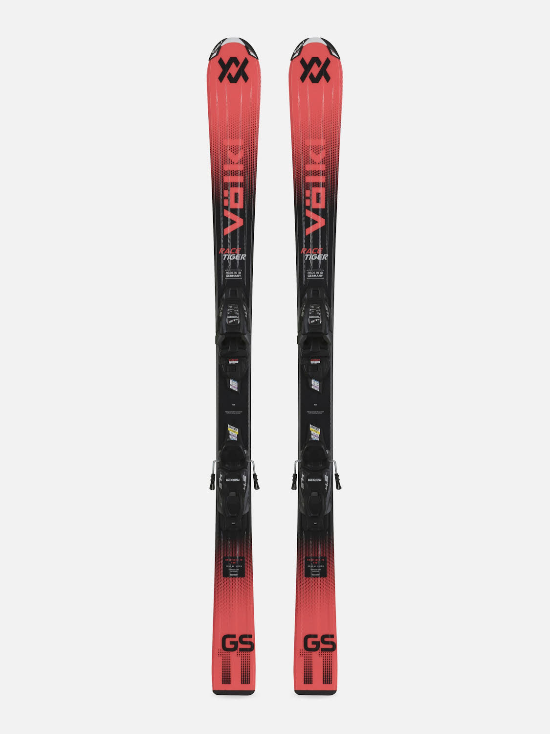 Völkl RACETIGER JR RED + vMotion 7.0 JR Kinder Ski 25/26 rot