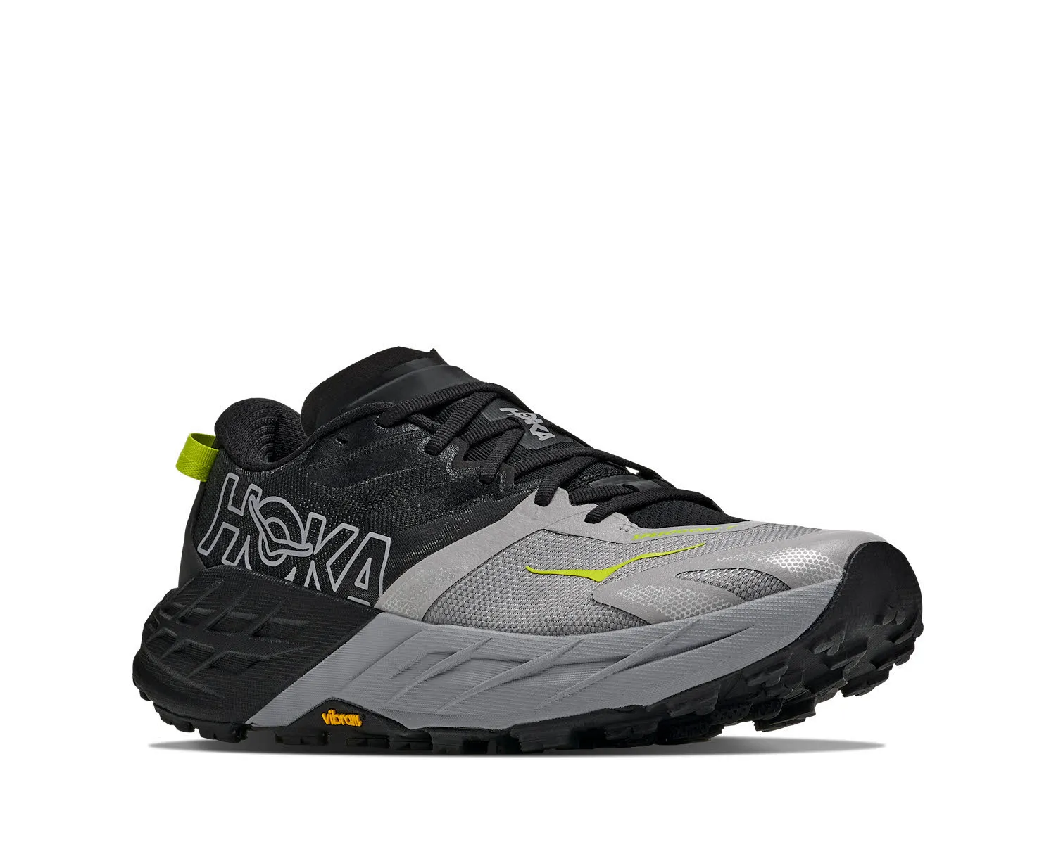 Hoka Speedgoat 7 Herren Trailrunningschuhe Laufschuhe schwarz/grau