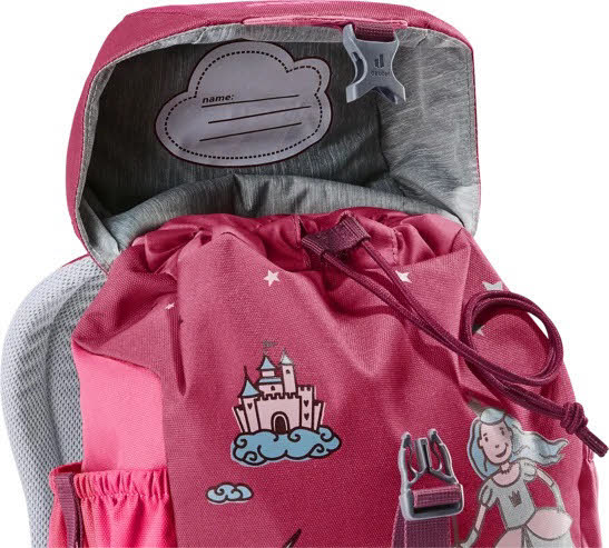 Deuter Schmusebär Kinderrucksack mit seitlichen Außentaschen Verstellbarer Brustgurt Rosa NEU